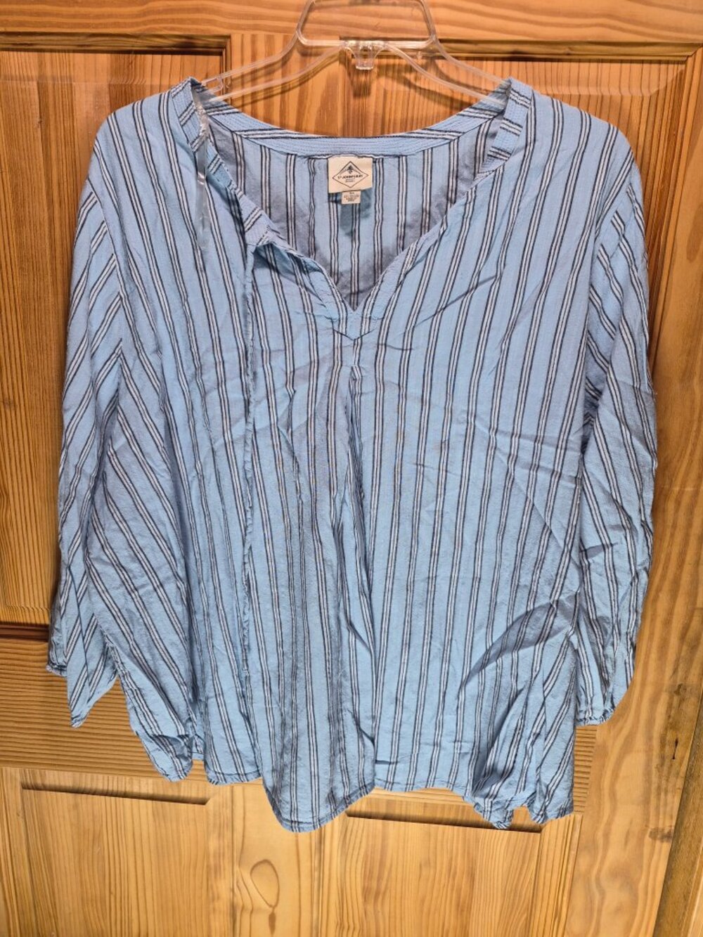 St. John's Bay Women's 3X Top w/ 3/4 length sleeves